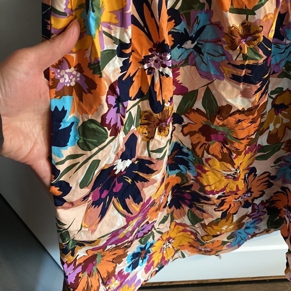 Maggy London Sleeveless Floral Pocket Dress EUC - Picture 8 of 12